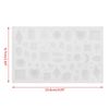 Khuôn silicone đúc resin đá mini làm trang sức resin