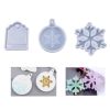 Khuôn móc khóa resin làm trang trí noel mini