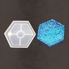 Khuôn resin làm lót ly hình lục giác