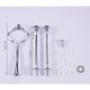 Khuôn silicone đúc keo resin làm khay trà bánh 3 tầng.