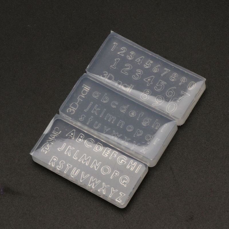 Khuôn resin chữ siêu mini làm thủ công handmade
