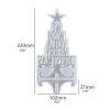 Khuôn resin hình cây thông giáng sinh để bàn trang trí noel