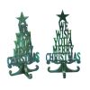 Khuôn resin hình cây thông giáng sinh để bàn trang trí noel