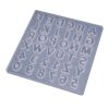 Khuôn silicone bảng chữ cái và số