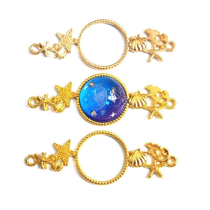 2 Khuôn đổ resin hình tròn cách điệu