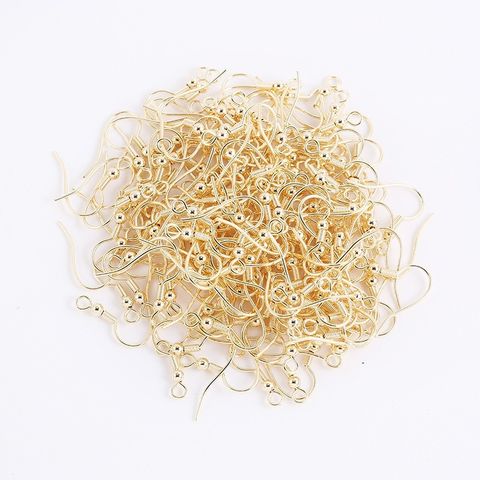  Bông tai móc câu màu trắng bạc và vàng kim 