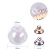 Set 5 quả cầu thủy tinh rỗng trong suốt làm trang sức resin