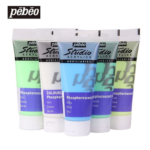  Màu Acrylic Dạ quang Pebeo 100ML 