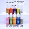 Màu pha resin dạ quang phát sáng bộ 10 màu