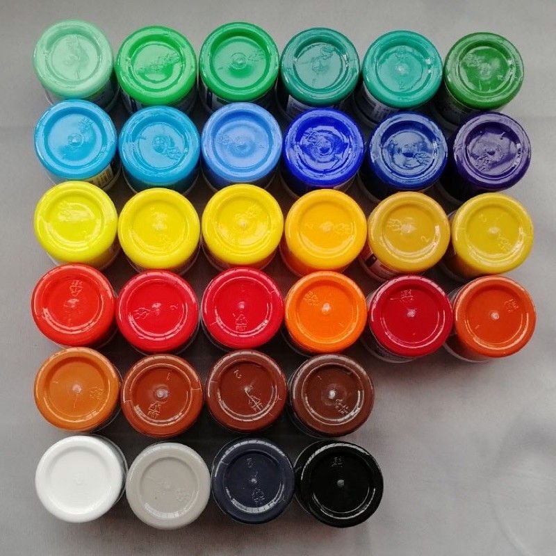 Màu pha silicone lỏng làm khuôn 100ml
