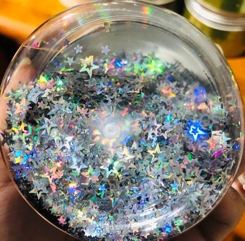  2G Kim Tuyến ngũ sắc hình cá heo trang trí resin 