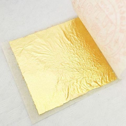  Xấp 100 lá dát vàng công nghiệp màu tự chọn 