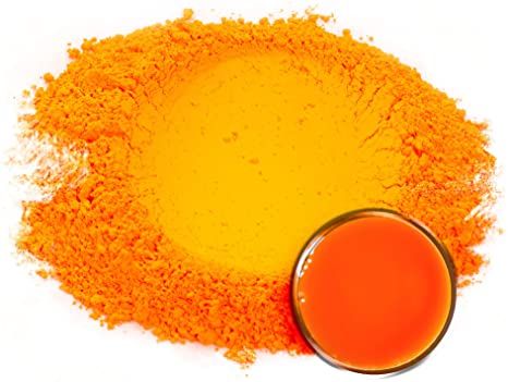 Màu bột nhũ kim Cam vàng