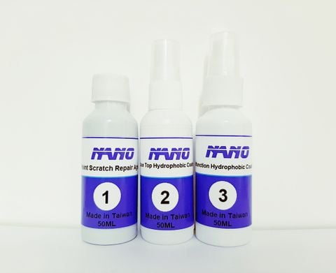  Bộ sản phẩm phủ bóng Nano 3 bước cho Epoxy Resin 