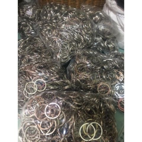  Set 5 móc khóa tròn 30ly loại tốt 