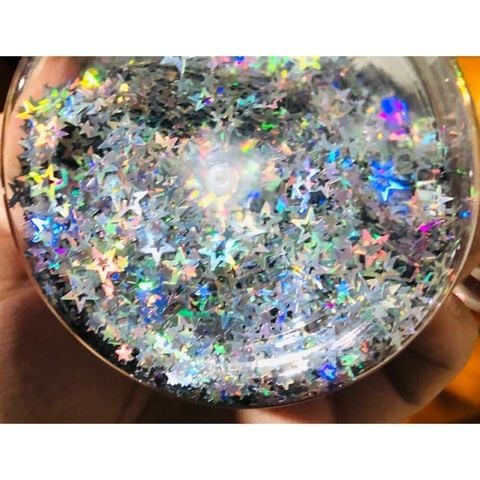  2G Kim Tuyến ngũ sắc hình ngôi sao trang trí resin 