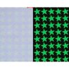 Sticker Dạ Quang Dán Tường Hình Ngôi Sao và mặt trăng