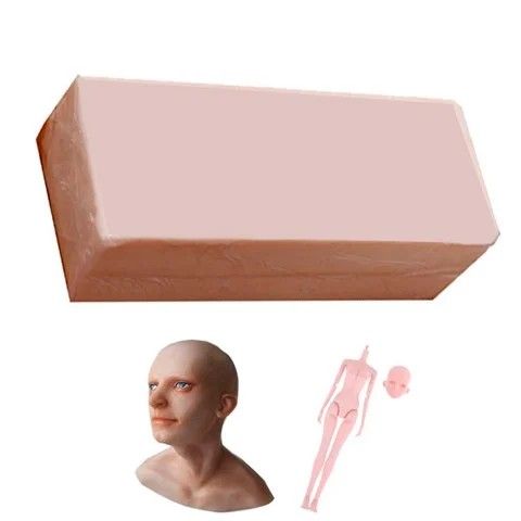 Đất Sét Nung Polymer Plastic 250G Màu Da Người