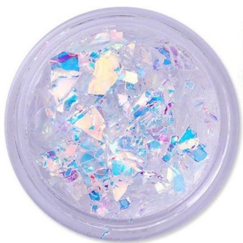  Bột giấy màu hologram hiệu ứng tinh thể ngũ sắc cho resin 