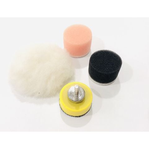 Bộ sản phẩm đánh bóng bề mặt mini 1 inch 2.5cm cho máy mài cầm tay 