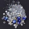 Set đá mix tổng hợp trang trí sản phẩm resin, trang trí phụ kiện