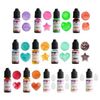 Bộ 10 màu ancohol ink pha màu resin hiệu ứng màu loang