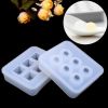 Khuôn Silicone mặt dây resin 6 ô