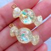 Bột kim tuyến giấy màu hologram hiệu ứng tinh thể trang trí nail, trang trí thủ công