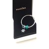 Vòng tay pan trơn mạ bạc S925 dùng xỏ hạt charm resin handmade