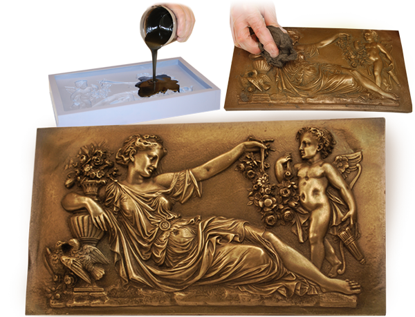 Màu Bột Kim Loại pha nhựa Epoxy