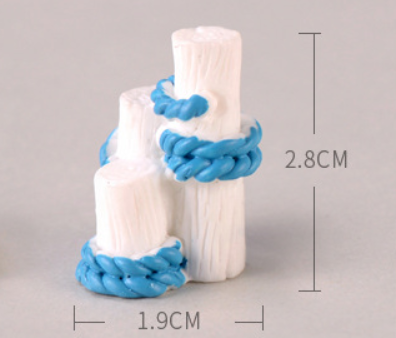  Mô hình cột đá cầu cảng 2.8mm 