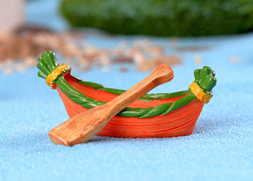 Mô hình thuyền Island lá cam