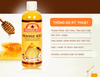 Bộ sản phẩm dầu lau gỗ và sáp ong đánh bóng hương cam tự nhiên
