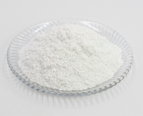 Màu bột nhũ kim Màu trắng hạt size lớn  1Kg T8900