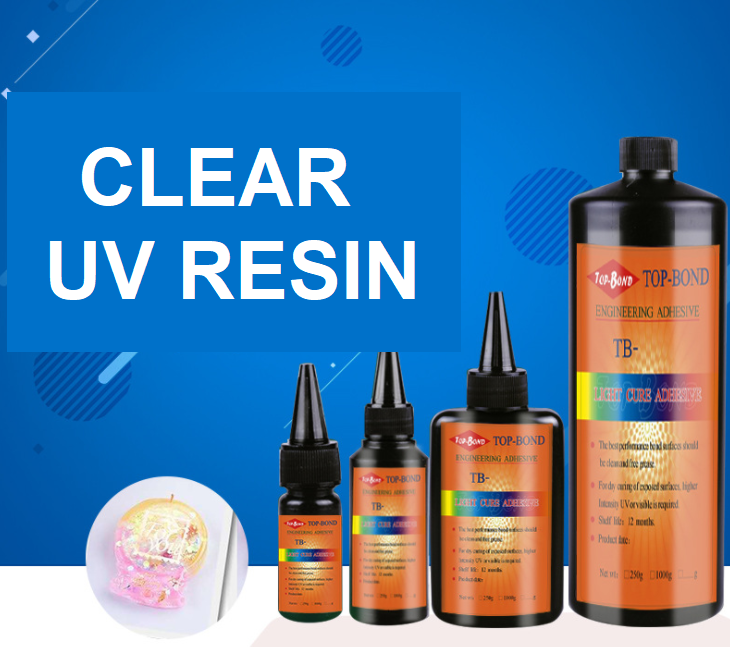 Keo UV RESIN TOPBOND trong suốt loại cứng 1Kg