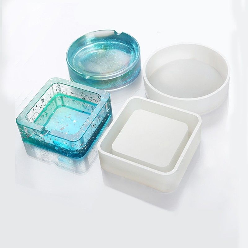 Khuôn silicone gạt tàn thuốc