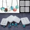 Khuôn resin hạt tròn và hạt vuông chuỗi dây