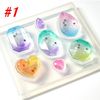 Khuôn Silicone đổ mặt dây chuyền Resin đá quý