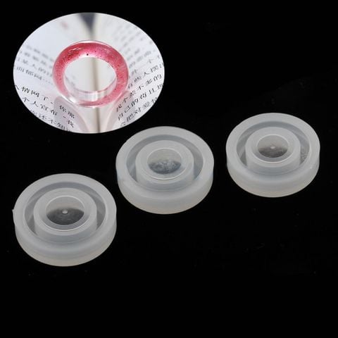  Bộ 3 khuôn resin nhẫn đủ size 