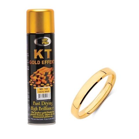  Sơn phun mạ vàng 24K Bosny 220 ML 