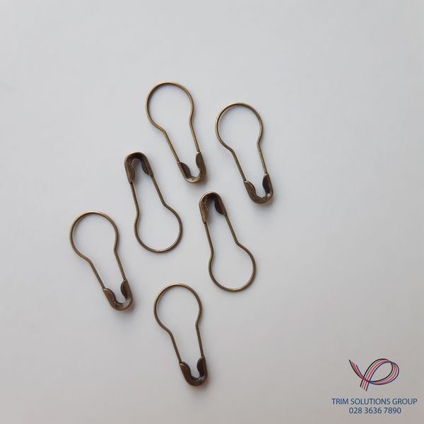 Kim băng bầu, Kim băng thường, Kim băng hồ lô, Safety pins, Round pins