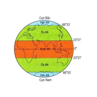 Bộ tranh Địa lý lớp 6 (13 tờ)