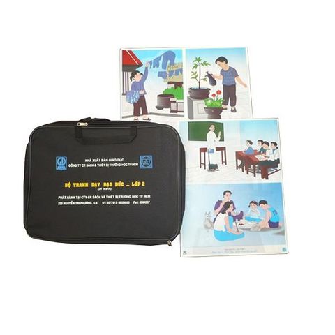 Tranh Đạo Đức lớp 2 -tranh nhựa
