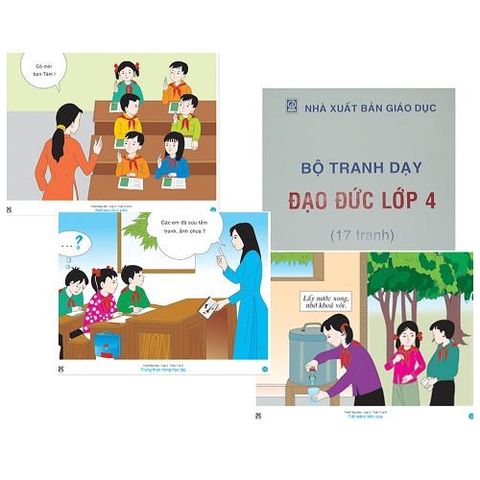Tranh Đạo Đức L4 - tranh nhựa