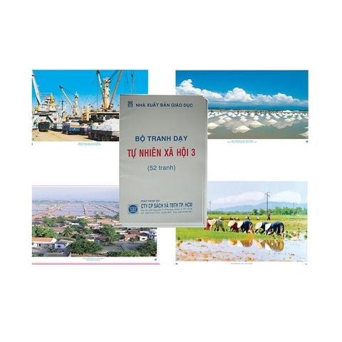 Tranh Tự Nhiên Xã Hội Lớp 3 (52tr)-tranh nhựa