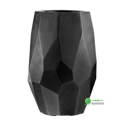 CHẬU COMPOSITE GIẢ ĐÁ ESTERAS - THOLEN ( MÀU FACET BLACK )