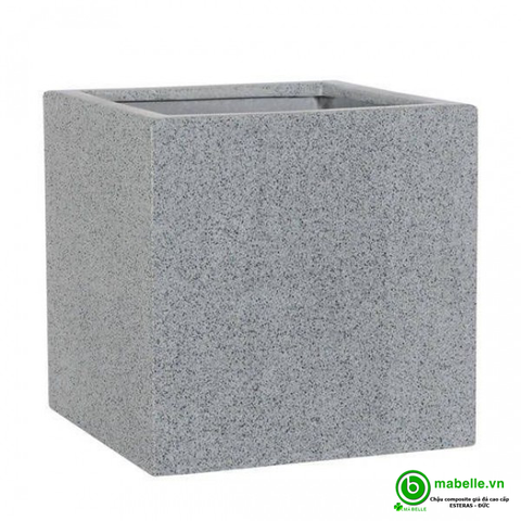 CHẬU COMPOSITE GIẢ ĐÁ ESTERAS - ARNHEM ( MÀU SMARTLITE  GREY )