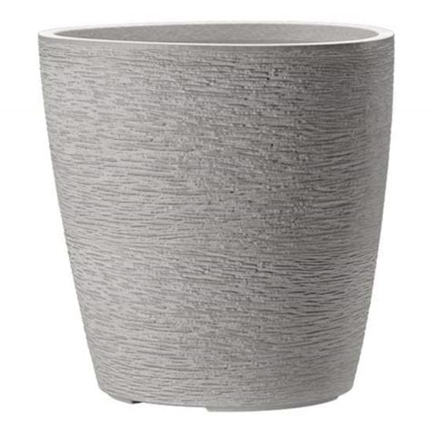 CHẬU COMPOSITE GIẢ ĐÁ ESTERAS - APITI ( MÀU SOFT GREY )