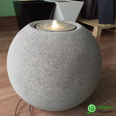 ĐÀI PHUN NƯỚC COMPOSITE ESTERAS - MECO   (NATURELITE GRANIT GREY)