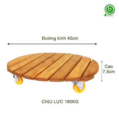 ĐẾ CHẬU CÂY CÓ BÁNH XE DI CHUYỂN HÌNH TRÒN